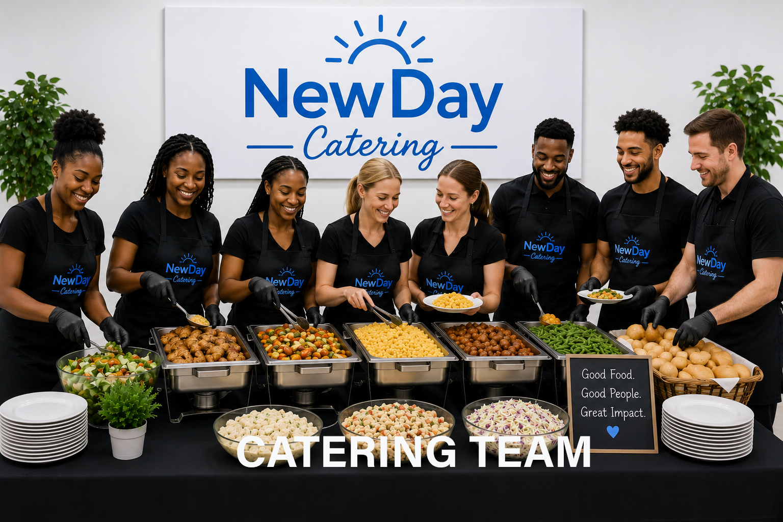 catering team recovered