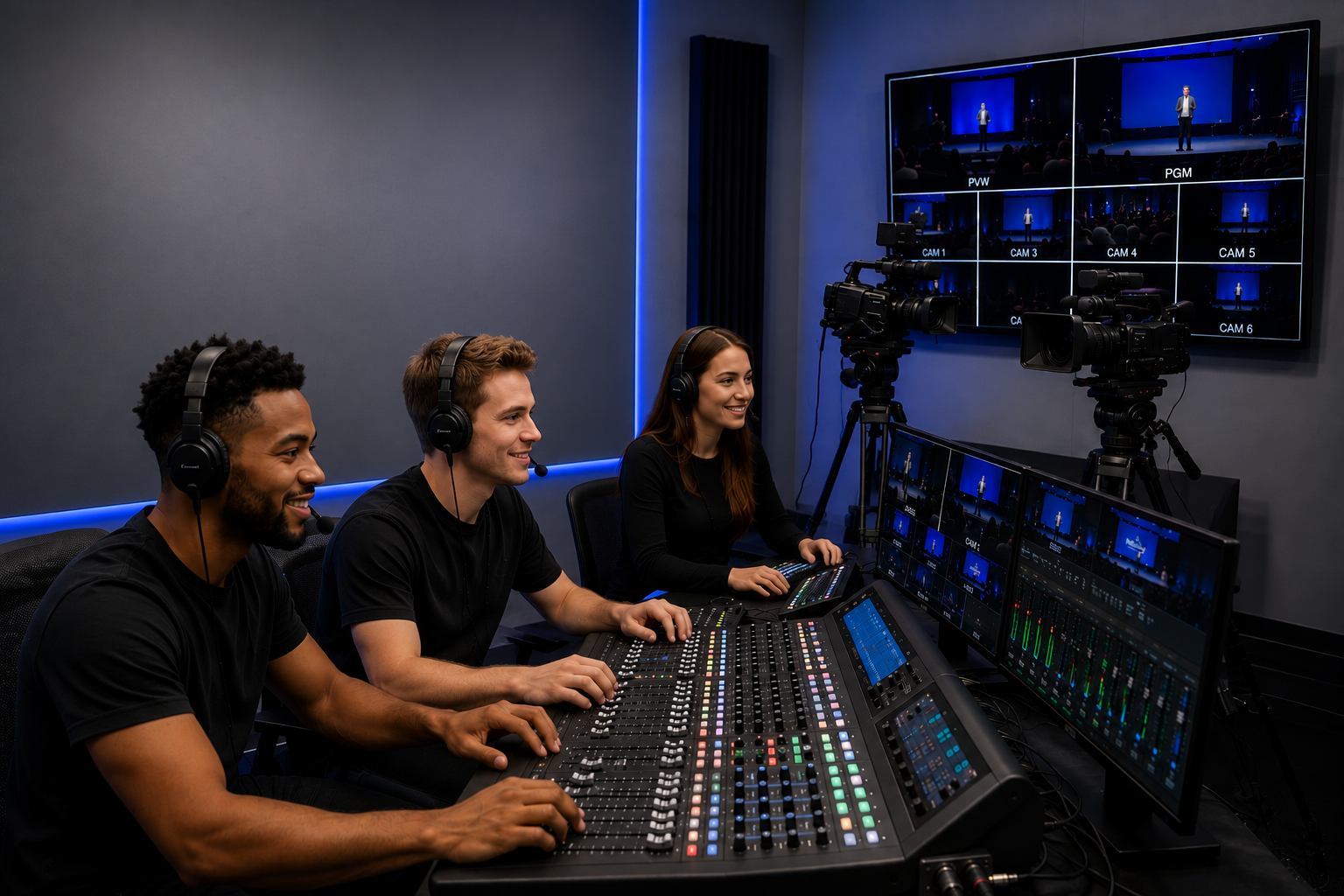 mixing room
