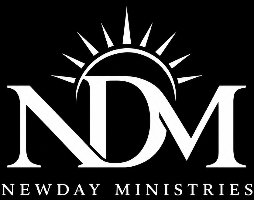 white on black logo
